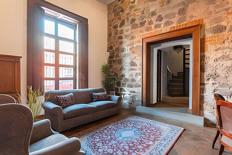 Blue House | Historic Center | 3 bedrooms + Parking