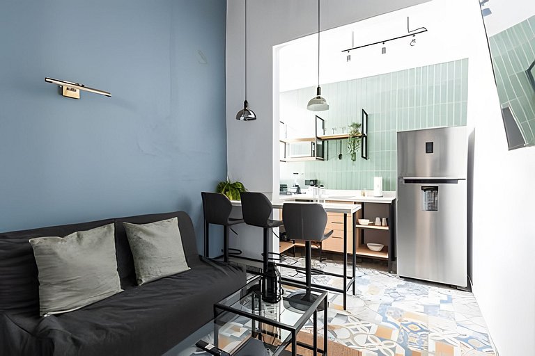 Casona 212|Loft de lujo en Puebla Centro + Parking