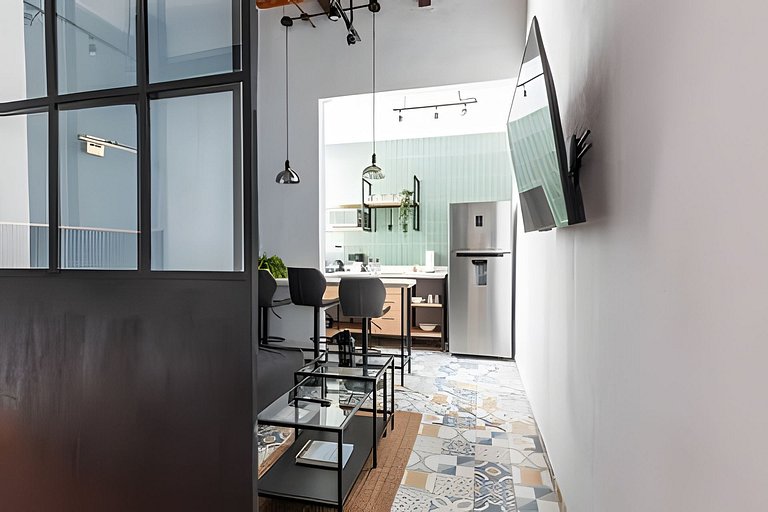 Casona 212|Loft de lujo en Puebla Centro + Parking