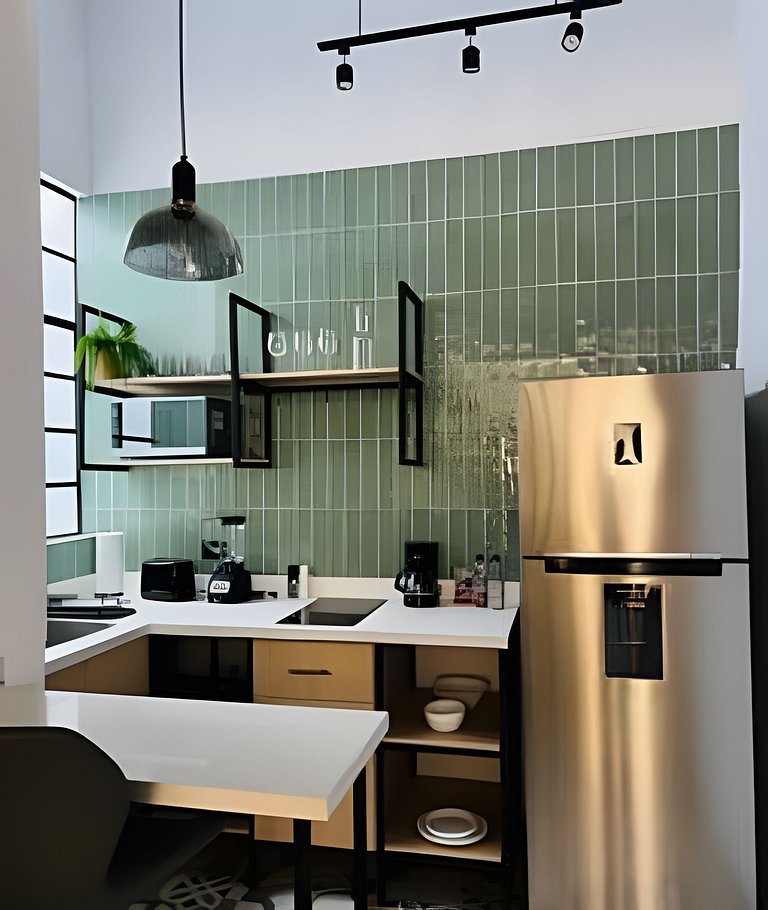 Casona 212|Loft de lujo en Puebla Centro + Parking