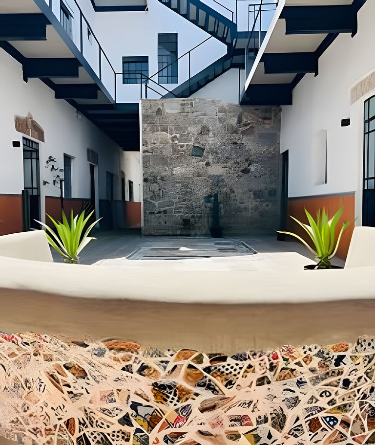 Casona 212|Loft de lujo en Puebla Centro + Parking
