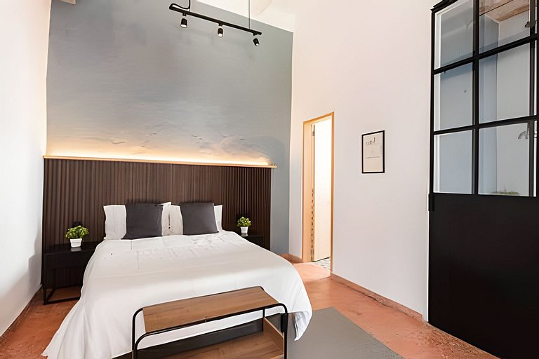 Casona 212|Loft de lujo en Puebla Centro + Parking