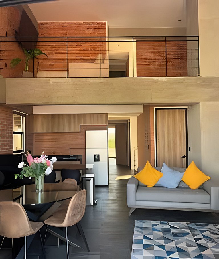 Penthouse with stunning views of the city of Puebla.