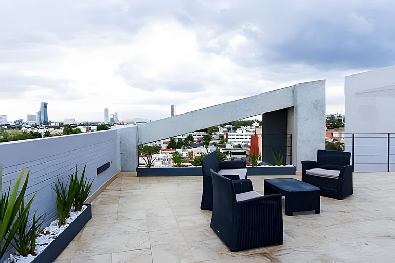 Penthouse con grandes vistas a la Ciudad de Puebla