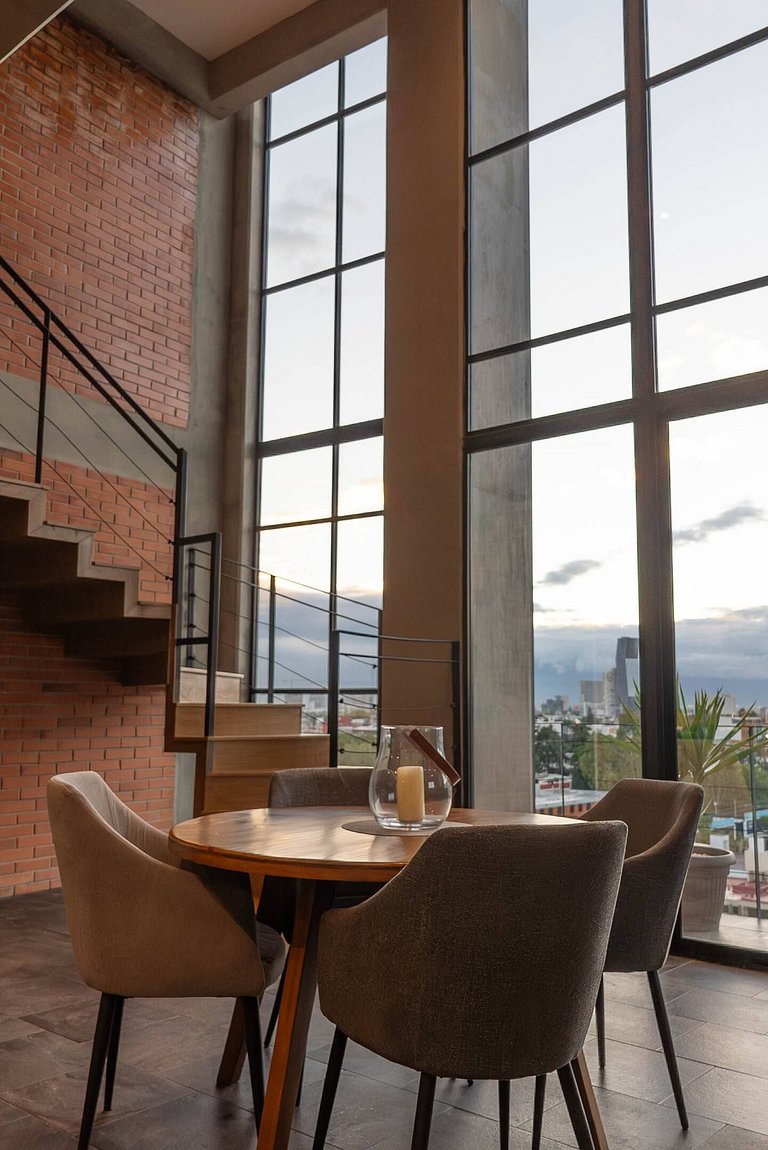 Penthouse with stunning views of Puebla