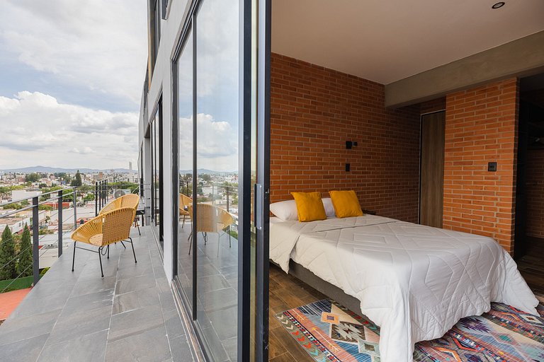 Penthouse with stunning views of Puebla