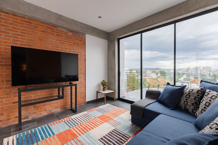 Penthouse with stunning views of Puebla