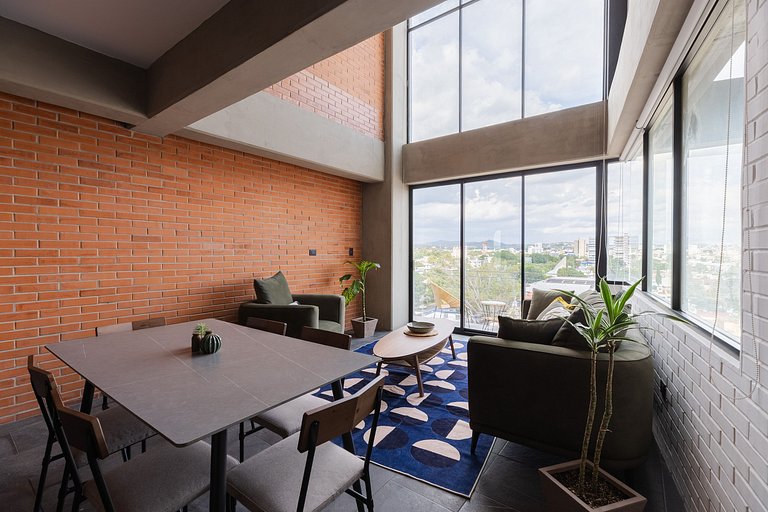 Penthouse with stunning views of Puebla