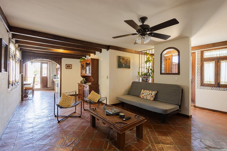 Casona Azul | Terrace + Groups + Washing machine