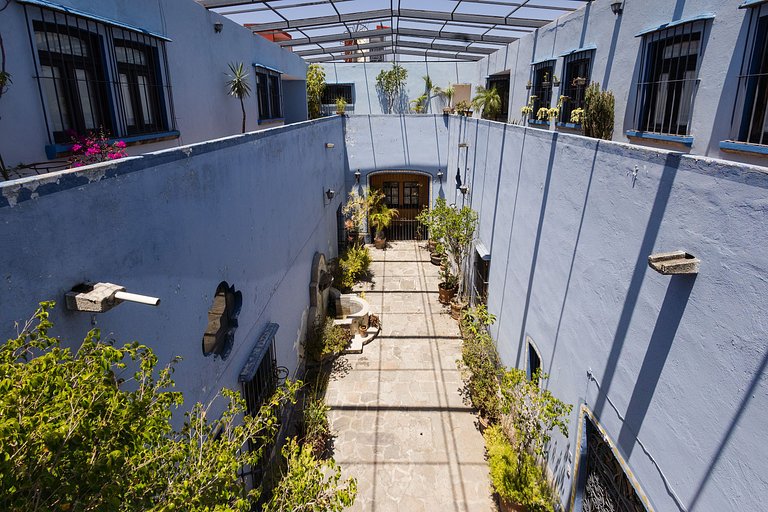 Casona Azul | Terrace + Groups + Washing machine