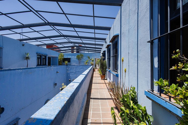 Casona Azul | Terraza + Grupos + Lavadora