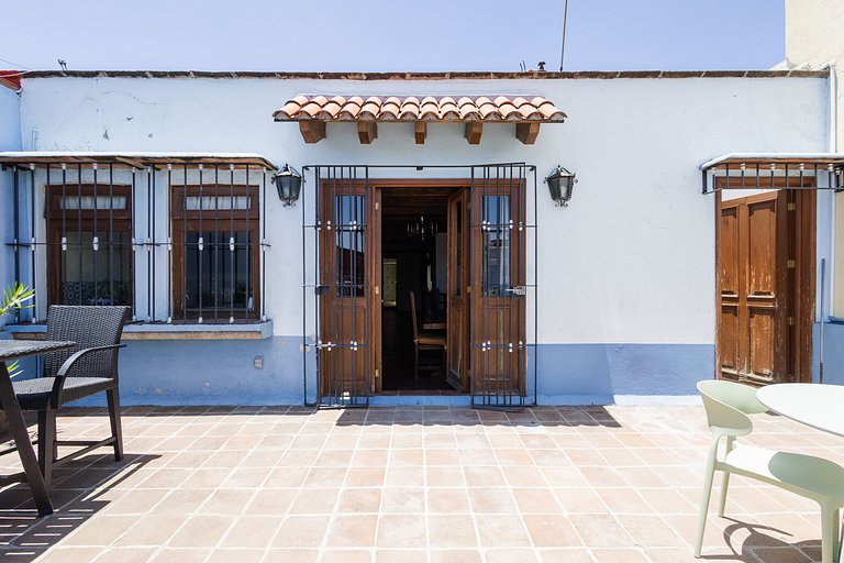 Casona Azul | Terrace + Groups + Washing machine