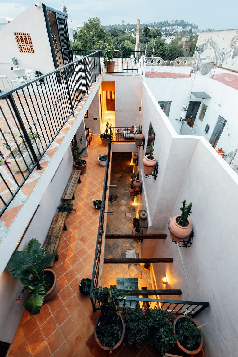 Boutique Loft Nova | Balcón, AC, Rooftop