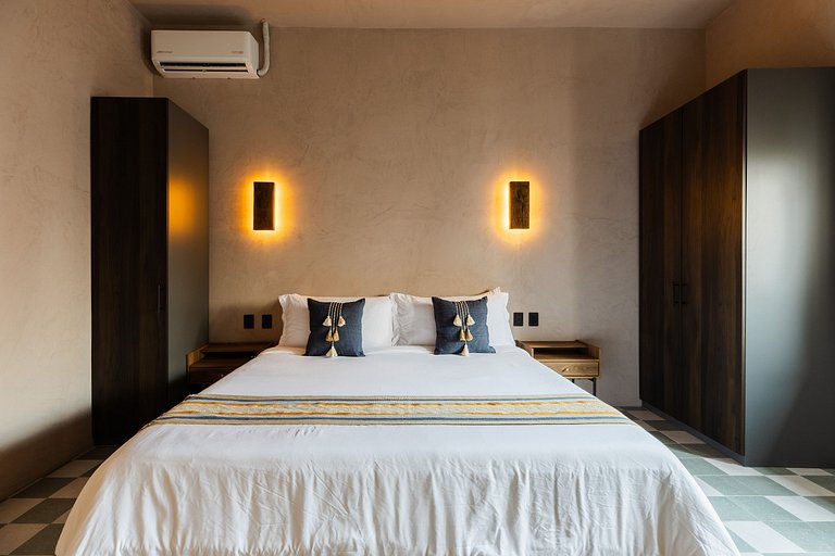 Boutique Loft La Tierra | Cama king +AC