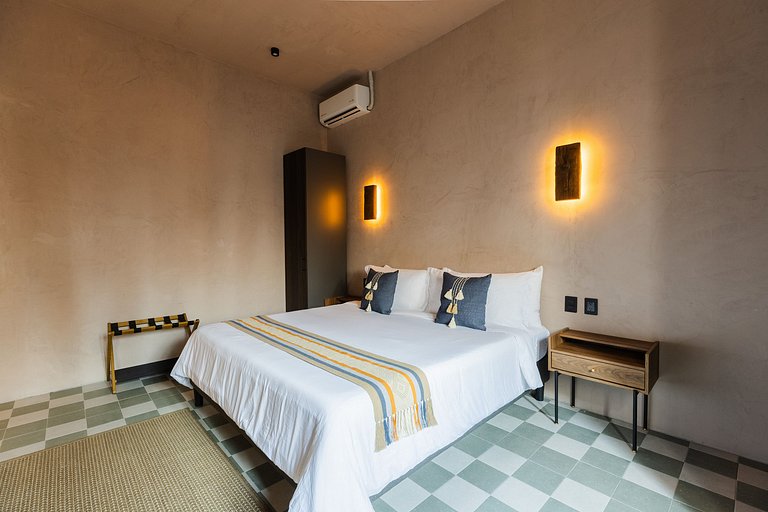 Boutique Loft La Tierra | Cama king +AC