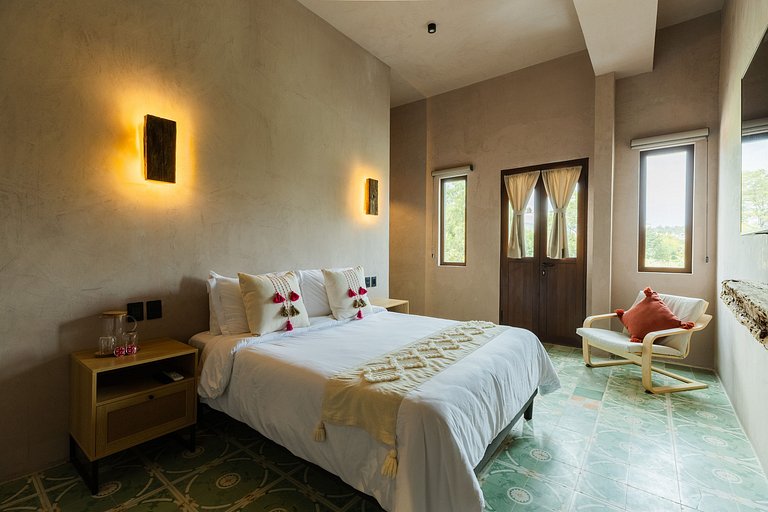 Boutique Loft Nova | Balcón, AC, Rooftop